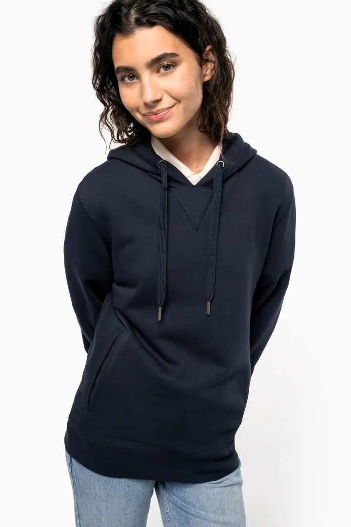Sweat-shirt french terry écoresponsable à capuche unisexe 5