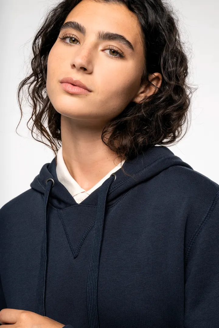 Sweat-shirt french terry écoresponsable à capuche unisexe 6