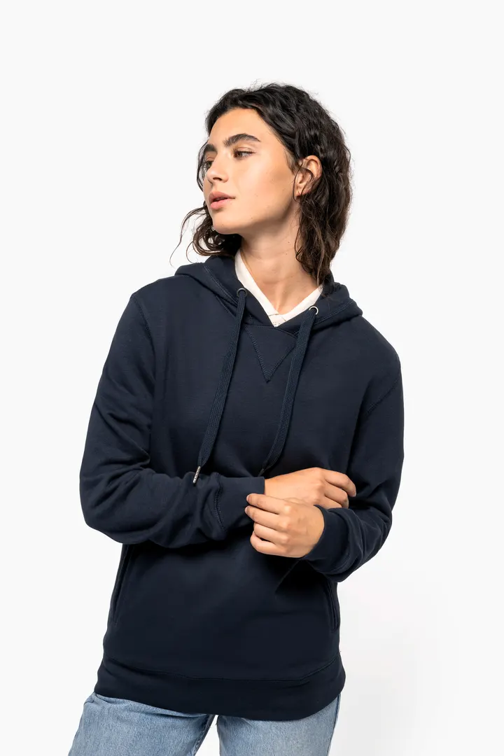 Sweat-shirt french terry écoresponsable à capuche unisexe 7