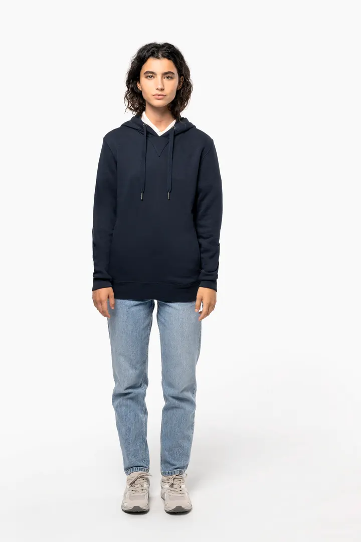 Sweat-shirt french terry écoresponsable à capuche unisexe 2