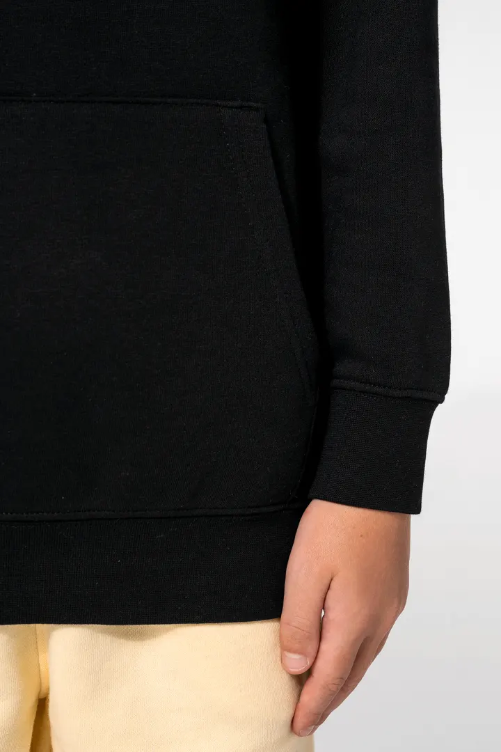 Kapuzensweatshirt mit kontrastfarbener Kapuze und Motiven für Kinder 17