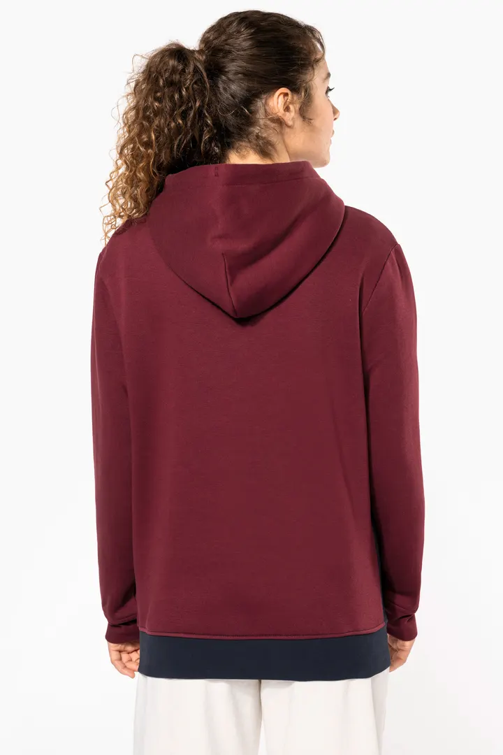Dreifarbiges Kapuzensweatshirt, Unisex 26