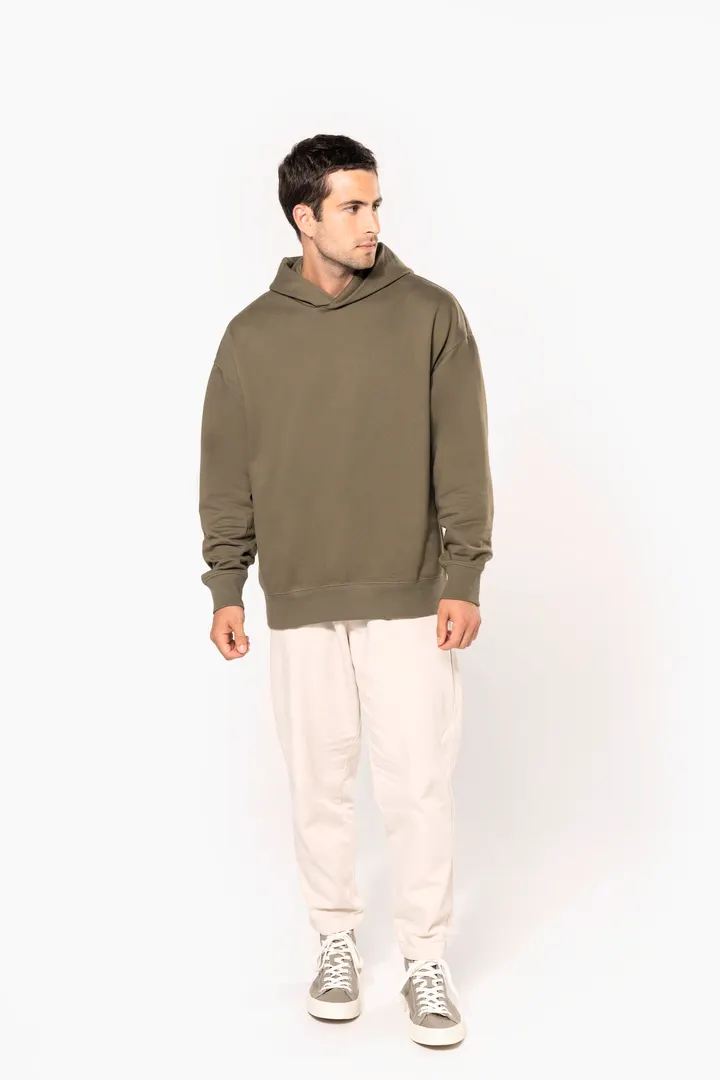 Sweatshirt à capuche molleton oversize unisexe 7