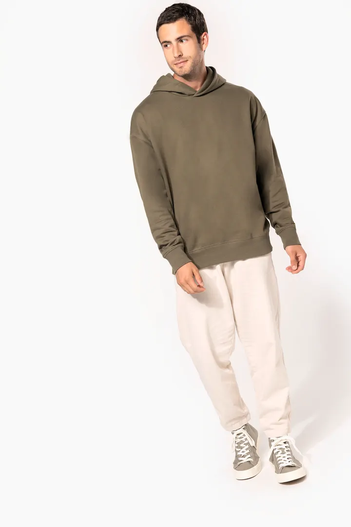 Sweatshirt à capuche molleton oversize unisexe 8