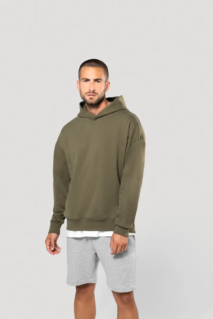 Sweatshirt à capuche molleton oversize unisexe 12