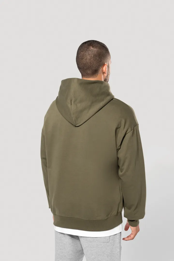 Sweatshirt à capuche molleton oversize unisexe 13