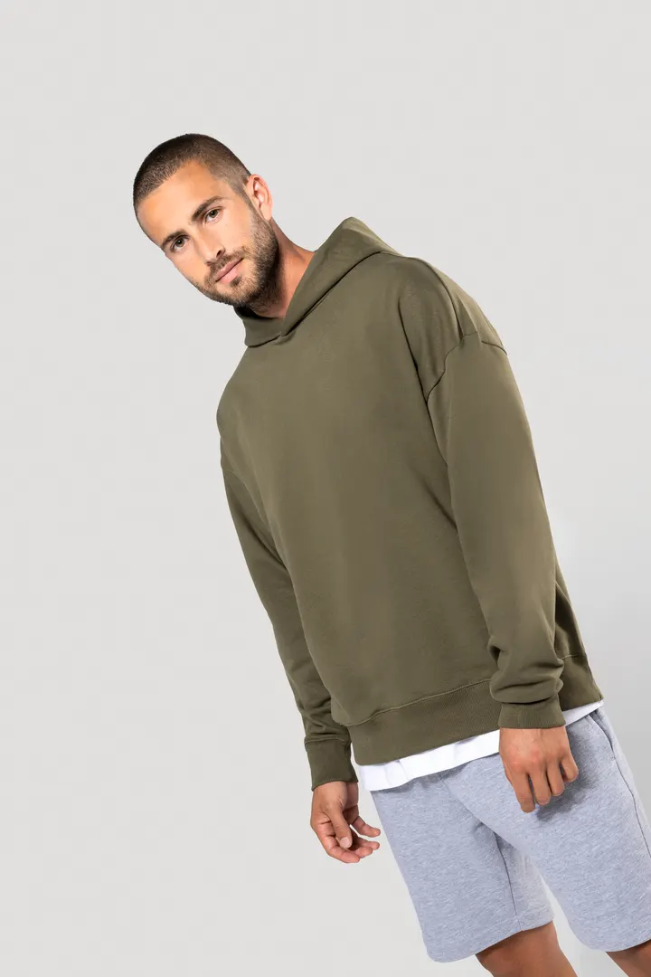 Sweatshirt à capuche molleton oversize unisexe 14