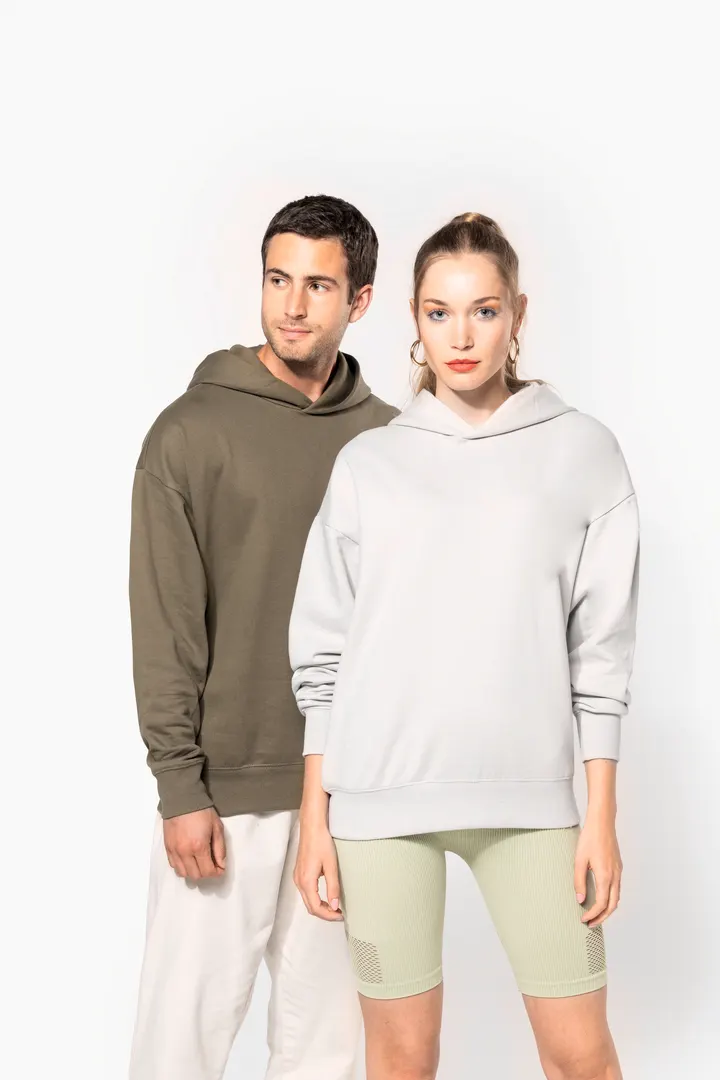 Sweatshirt à capuche molleton oversize unisexe 28