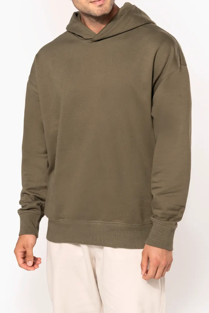 Sweatshirt à capuche molleton oversize unisexe 4