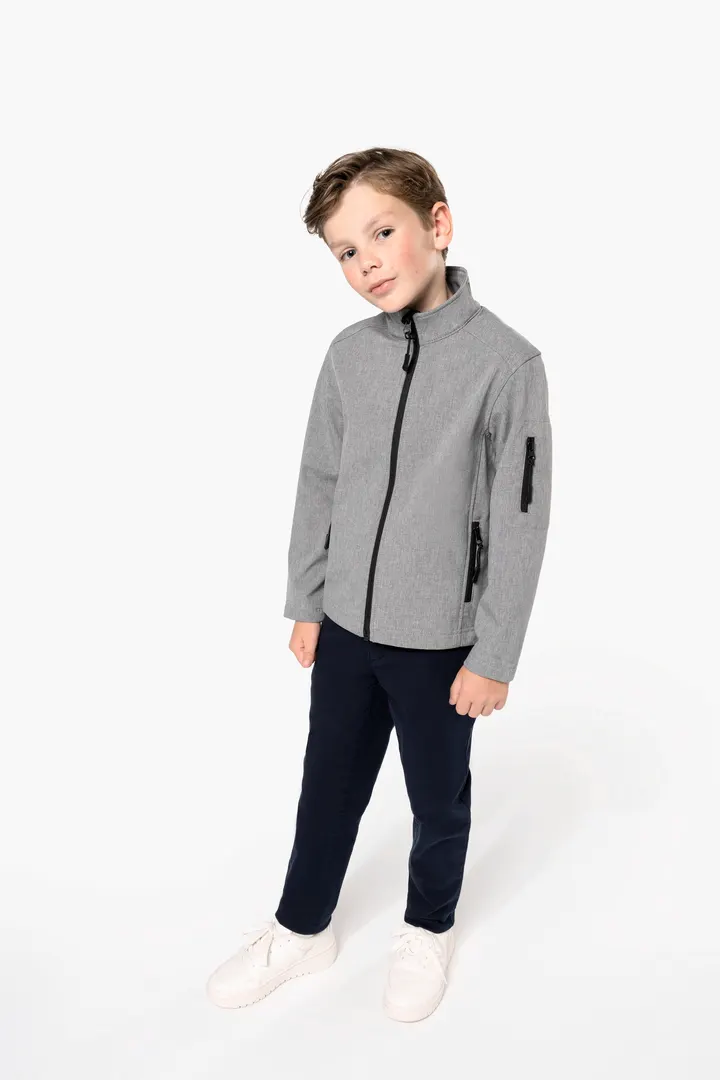 Kinder Softshell-Jacke 4