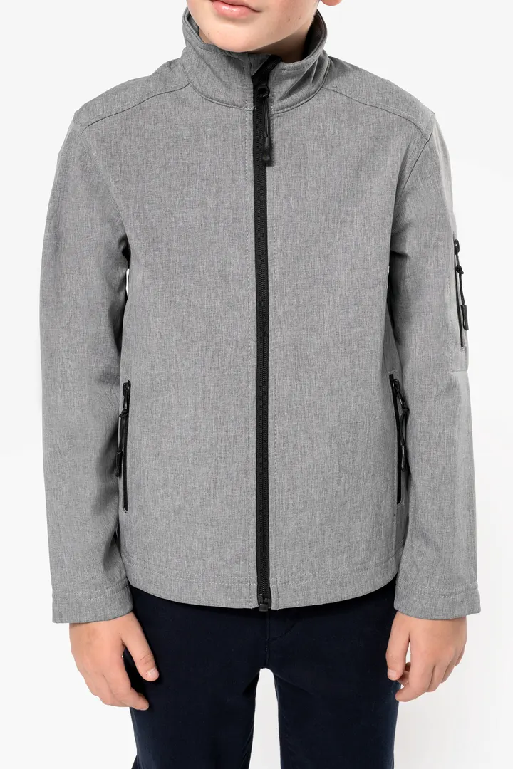 Kinder Softshell-Jacke 3