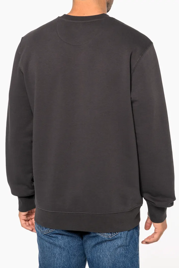 Umweltfreundliches Sweatshirt mit Rundhalsausschnitt