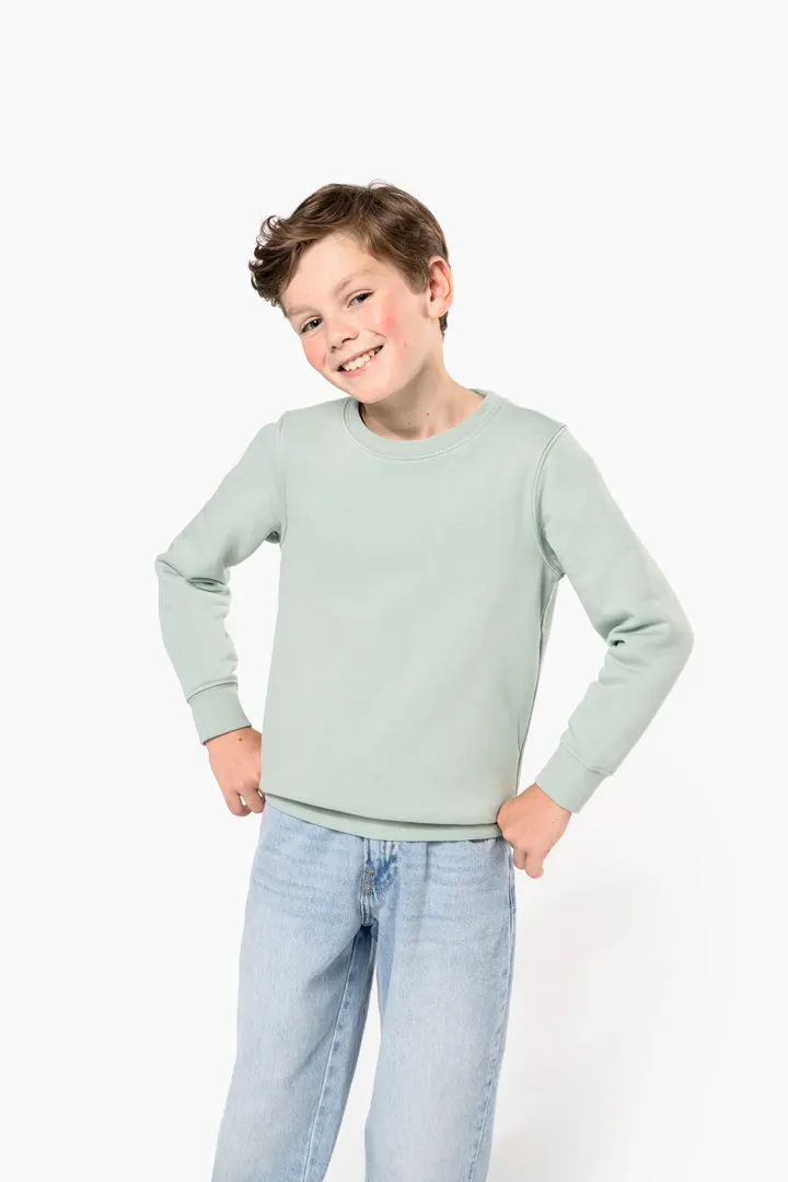 Umweltfreundliches Sweatshirt mit Rundhalsausschnitt für Kinder 15