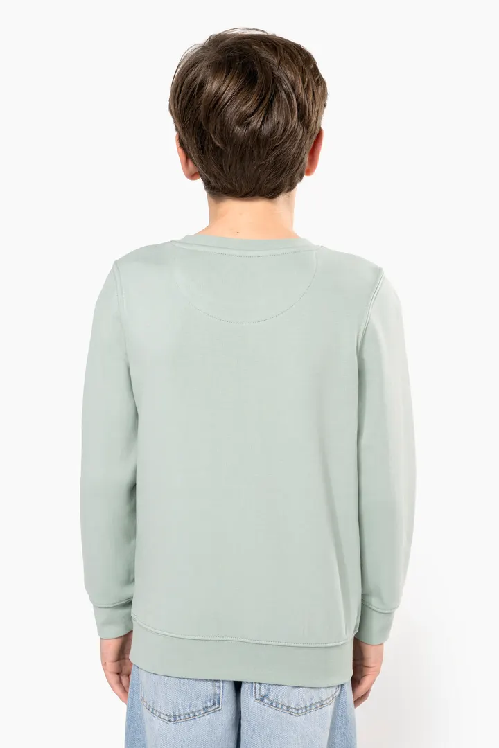 Umweltfreundliches Sweatshirt mit Rundhalsausschnitt für Kinder 18