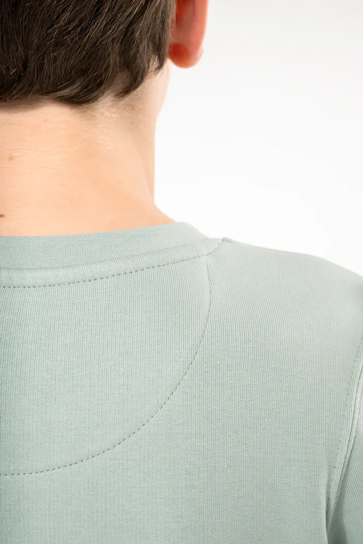 Umweltfreundliches Sweatshirt mit Rundhalsausschnitt für Kinder 19