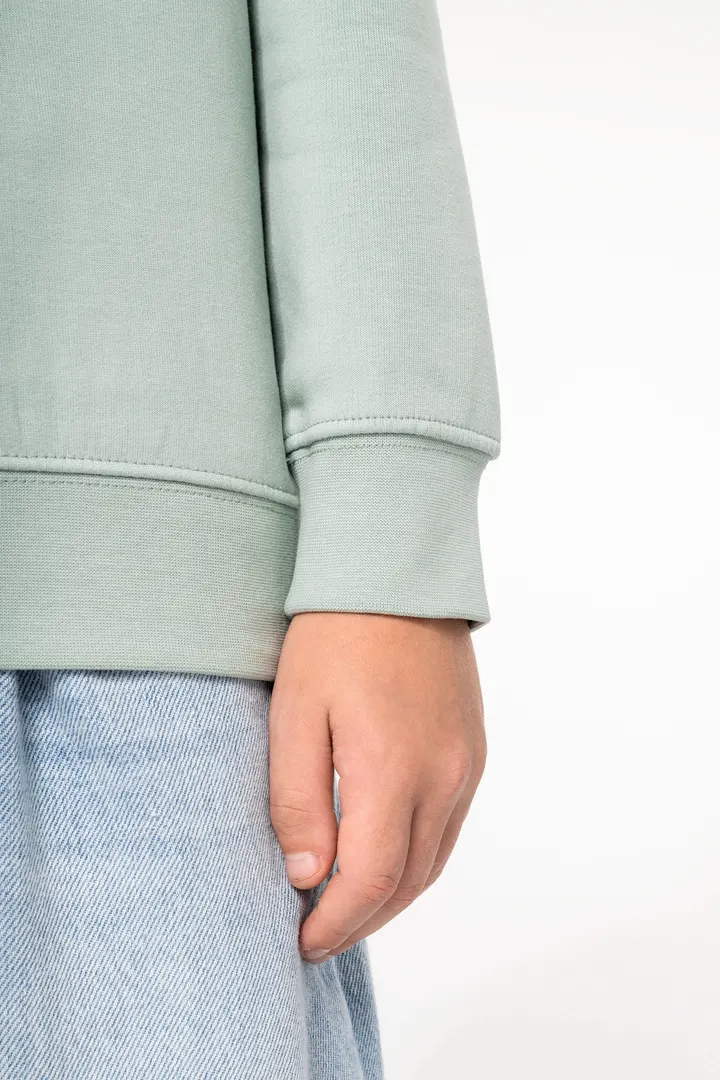 Umweltfreundliches Sweatshirt mit Rundhalsausschnitt für Kinder 20