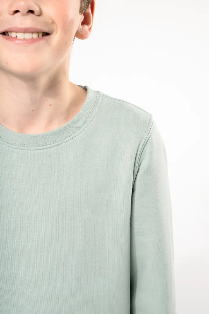 Umweltfreundliches Sweatshirt mit Rundhalsausschnitt für Kinder 21