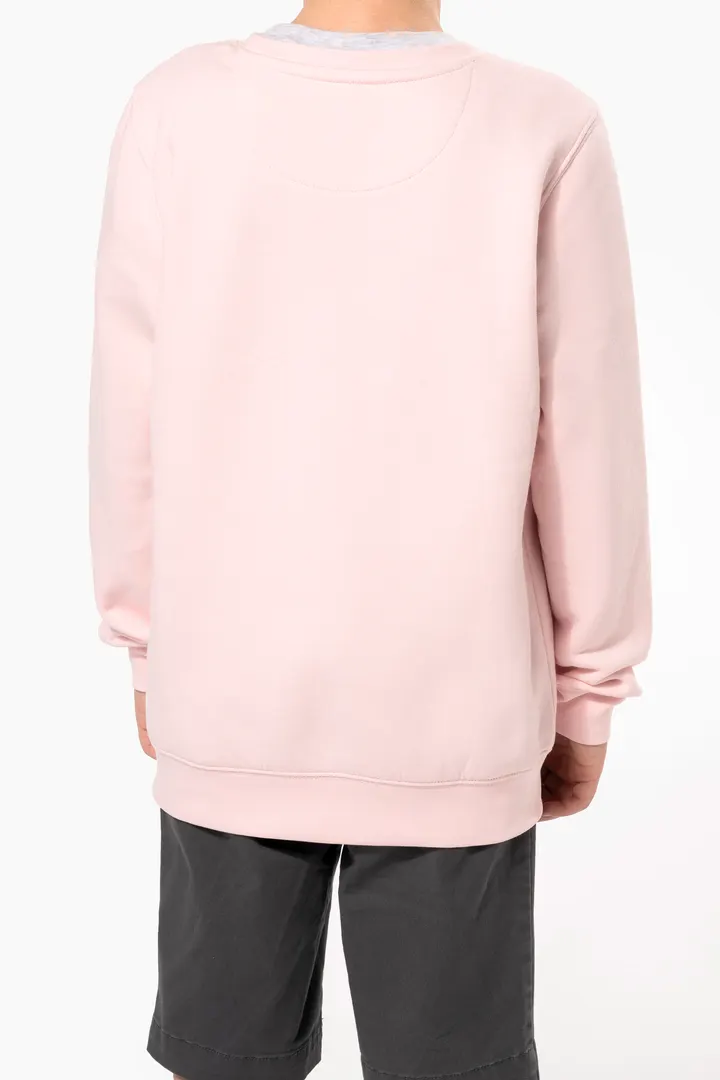 Umweltfreundliches Sweatshirt mit Rundhalsausschnitt für Kinder 4
