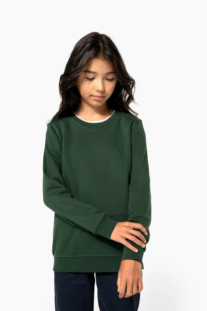 Umweltfreundliches Sweatshirt mit Rundhalsausschnitt für Kinder 6