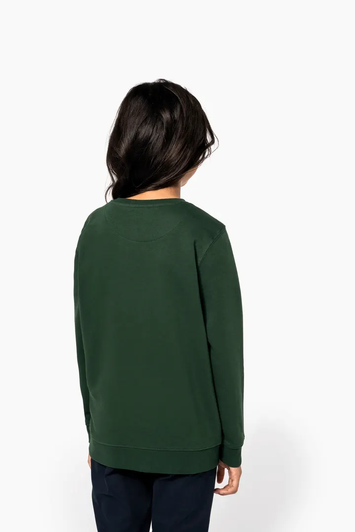 Umweltfreundliches Sweatshirt mit Rundhalsausschnitt für Kinder 10