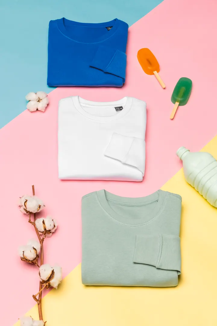 Umweltfreundliches Sweatshirt mit Rundhalsausschnitt für Kinder 2