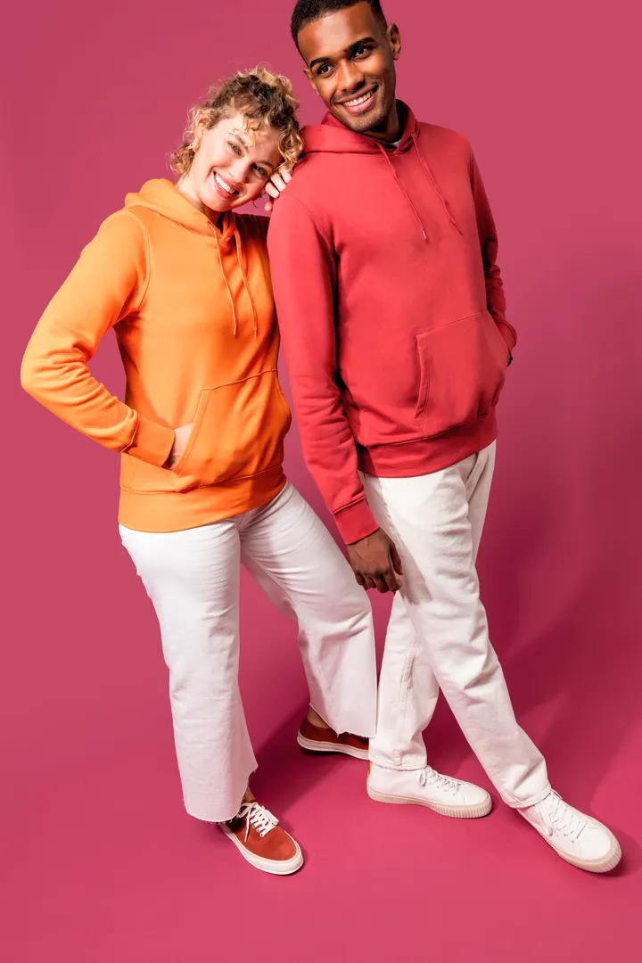 Umweltfreundliches Kapuzensweatshirt für Damen 42