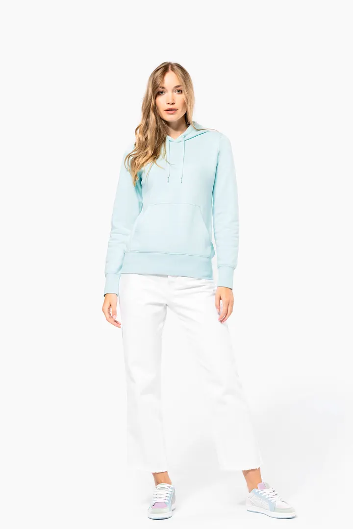 Umweltfreundliches Kapuzensweatshirt für Damen 12