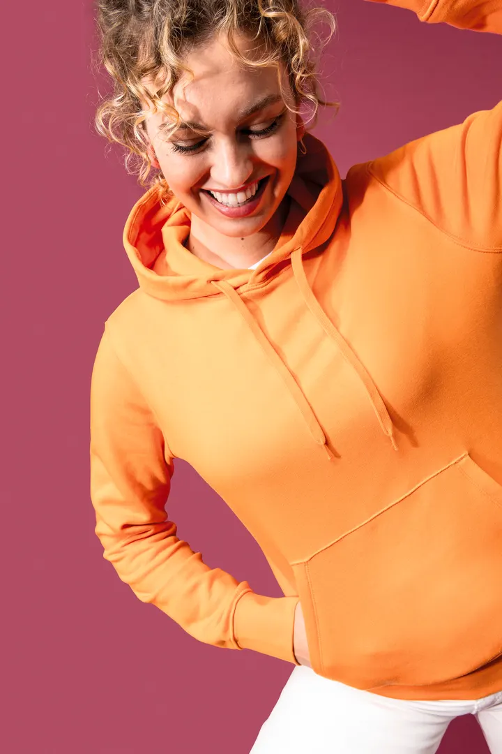 Umweltfreundliches Kapuzensweatshirt für Damen 11