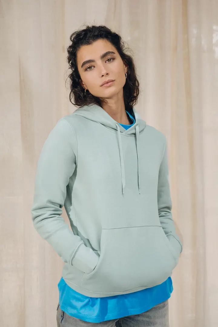 Umweltfreundliches Kapuzensweatshirt für Damen 2