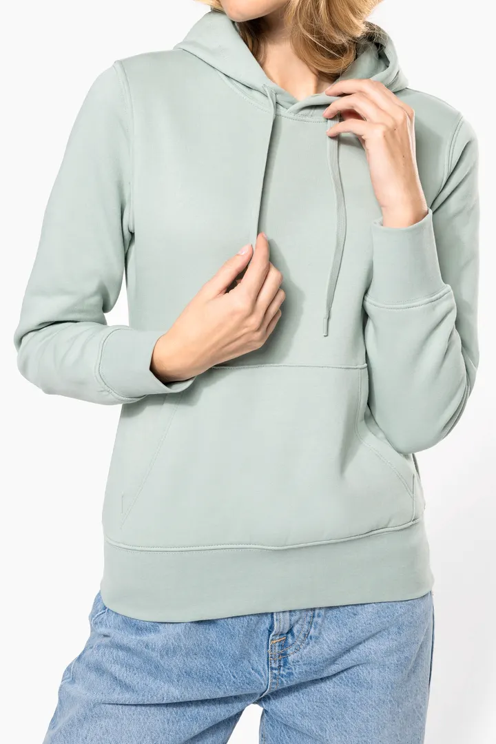 Umweltfreundliches Kapuzensweatshirt für Damen