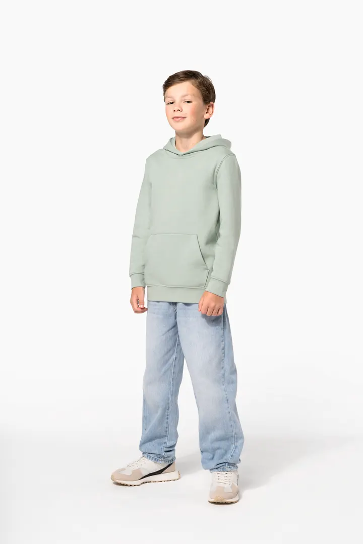 Umweltfreundliches Kapuzensweatshirt für Kinder 5
