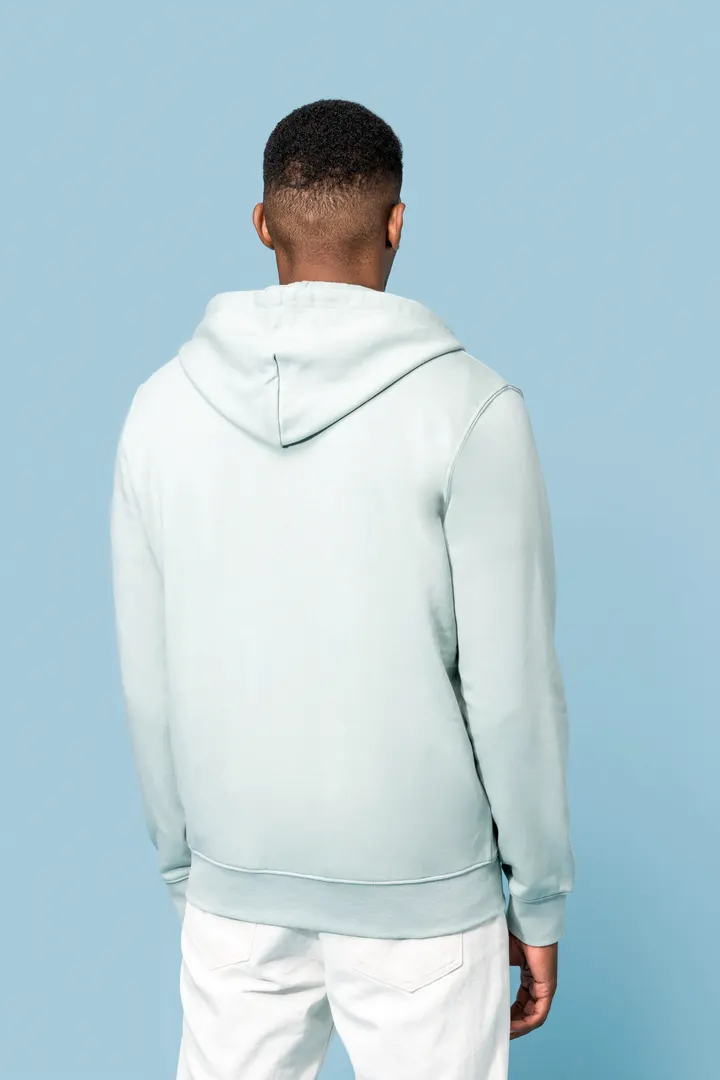 Umweltfreundliches Kapuzensweatshirt mit Reißverschluss Herren 6