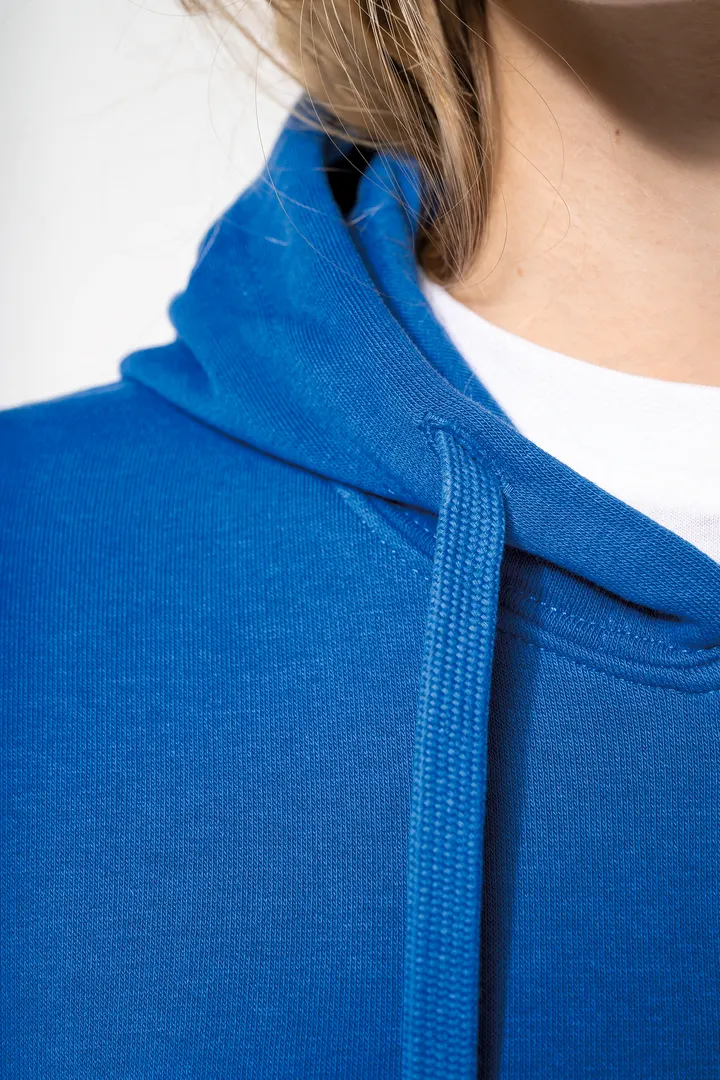 Umweltfreundliches Kapuzensweatshirt mit Reißverschluss Damen 17
