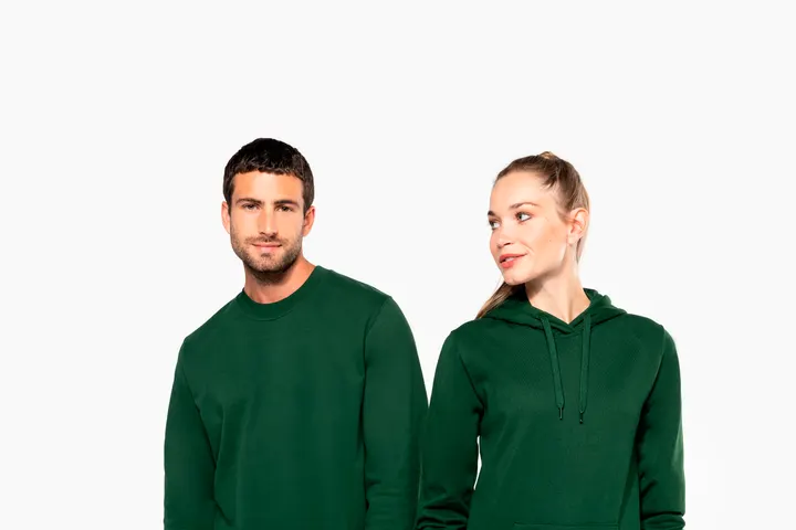 Recyceltes Unisex-Sweatshirt mit Rundhalsausschnitt 19