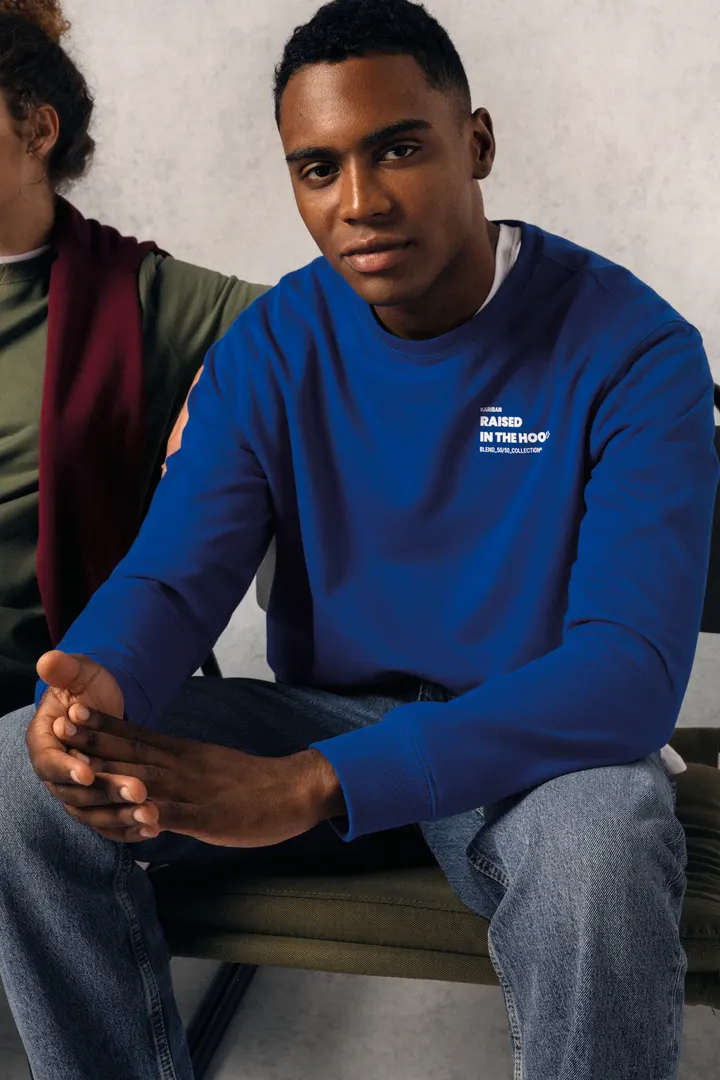 Recyceltes Unisex-Sweatshirt mit Rundhalsausschnitt 42