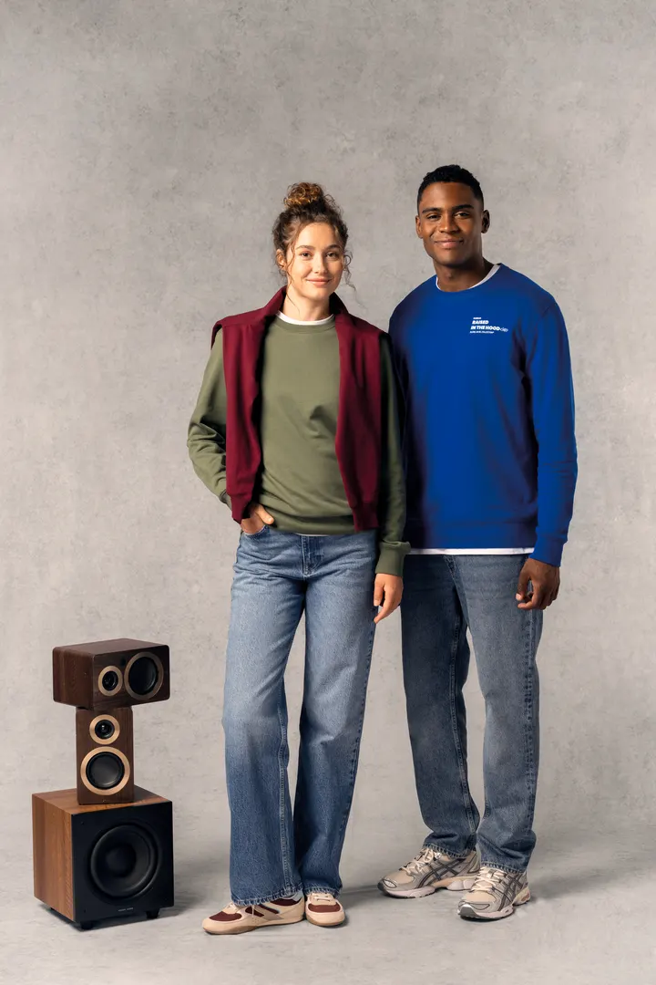 Recyceltes Unisex-Sweatshirt mit Rundhalsausschnitt 45