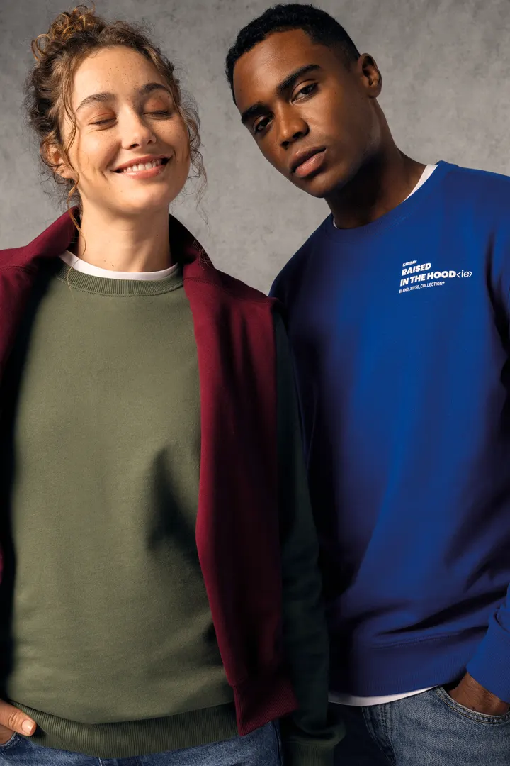 Recyceltes Unisex-Sweatshirt mit Rundhalsausschnitt 46