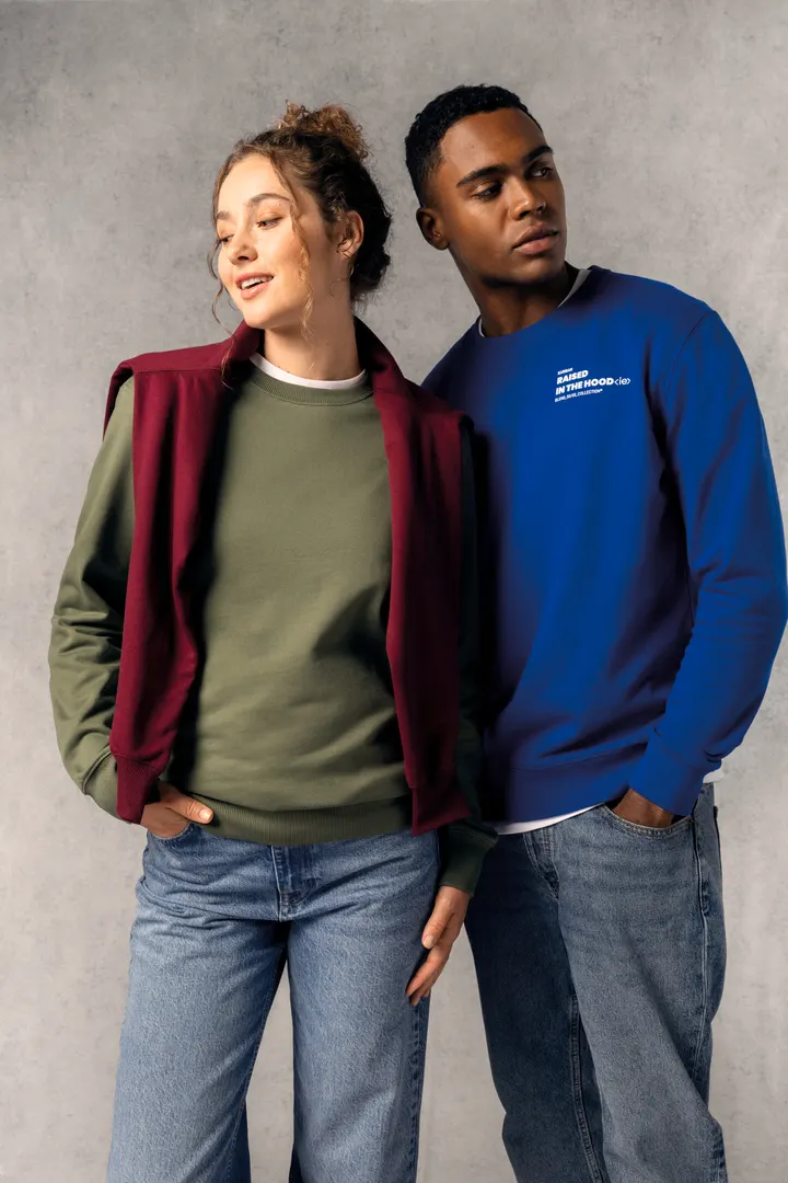 Recyceltes Unisex-Sweatshirt mit Rundhalsausschnitt 47