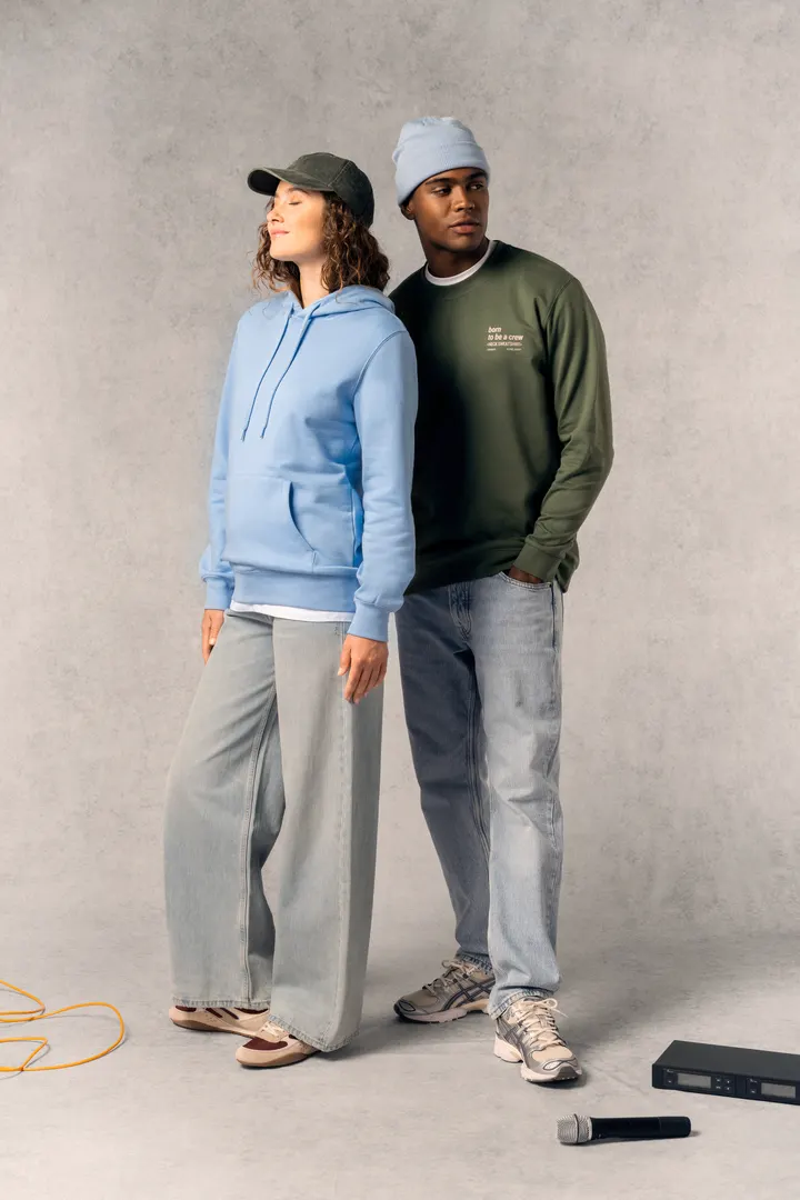 Recyceltes Unisex-Sweatshirt mit Rundhalsausschnitt 58