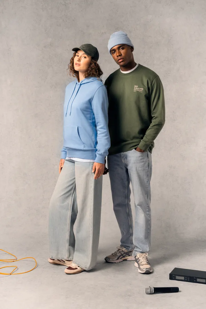Recyceltes Unisex-Sweatshirt mit Rundhalsausschnitt 57
