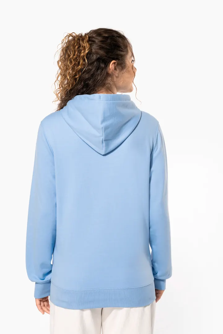 Sweat-shirt recyclé à capuche unisexe 21
