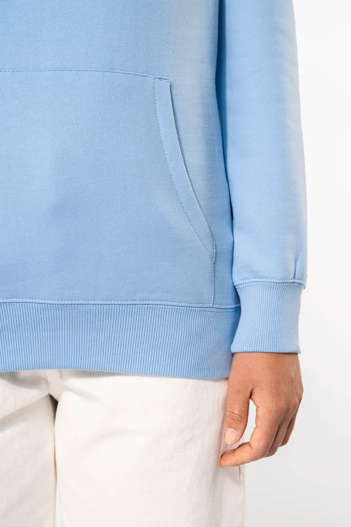 Sweat-shirt recyclé à capuche unisexe 24