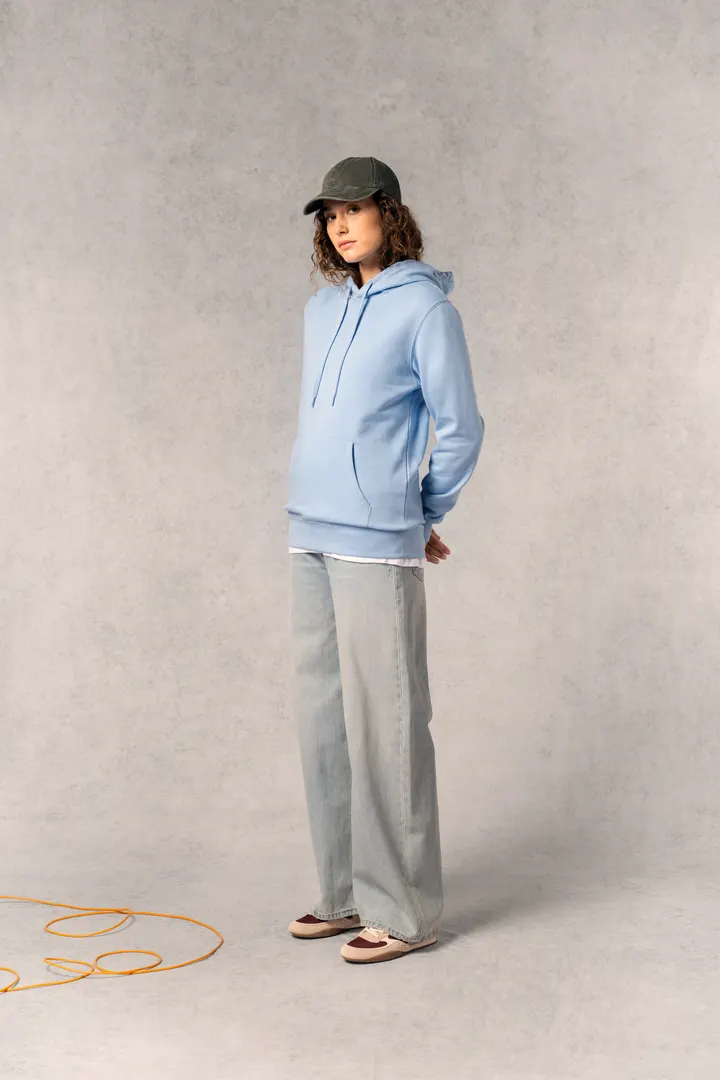 Sweat-shirt recyclé à capuche unisexe 26
