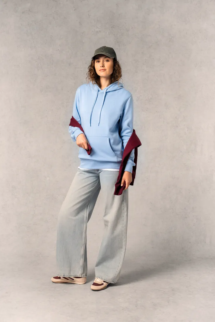Sweat-shirt recyclé à capuche unisexe 31