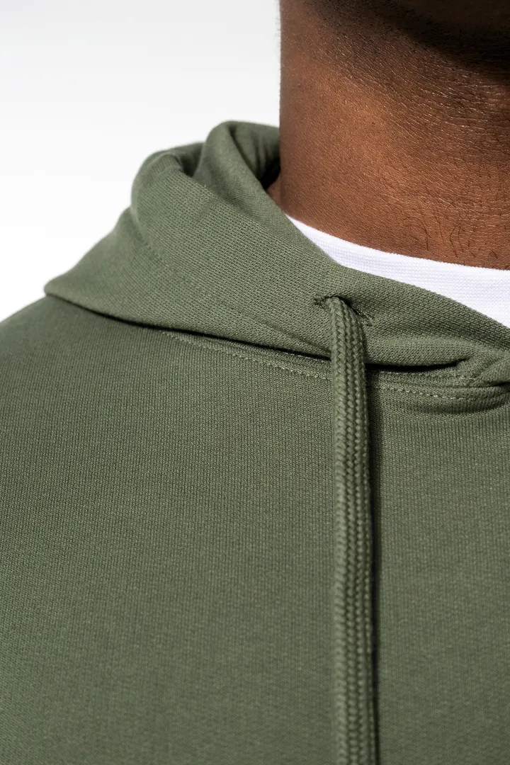 Sweat-shirt recyclé à capuche unisexe 7