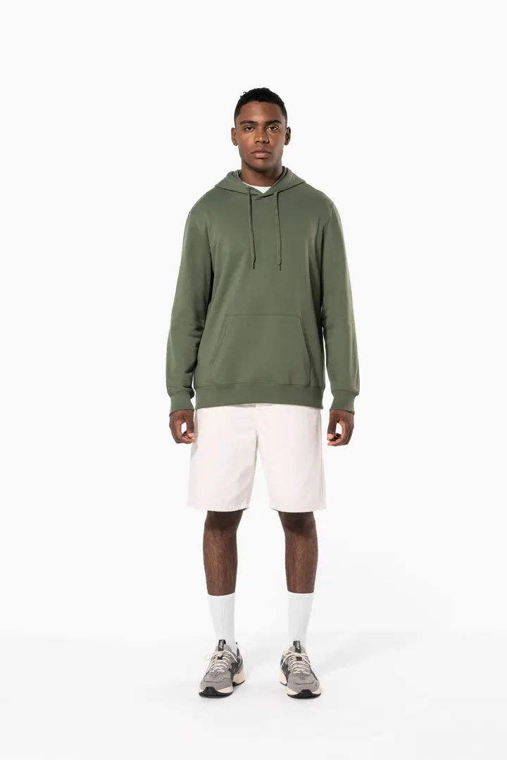 Sweat-shirt recyclé à capuche unisexe 1