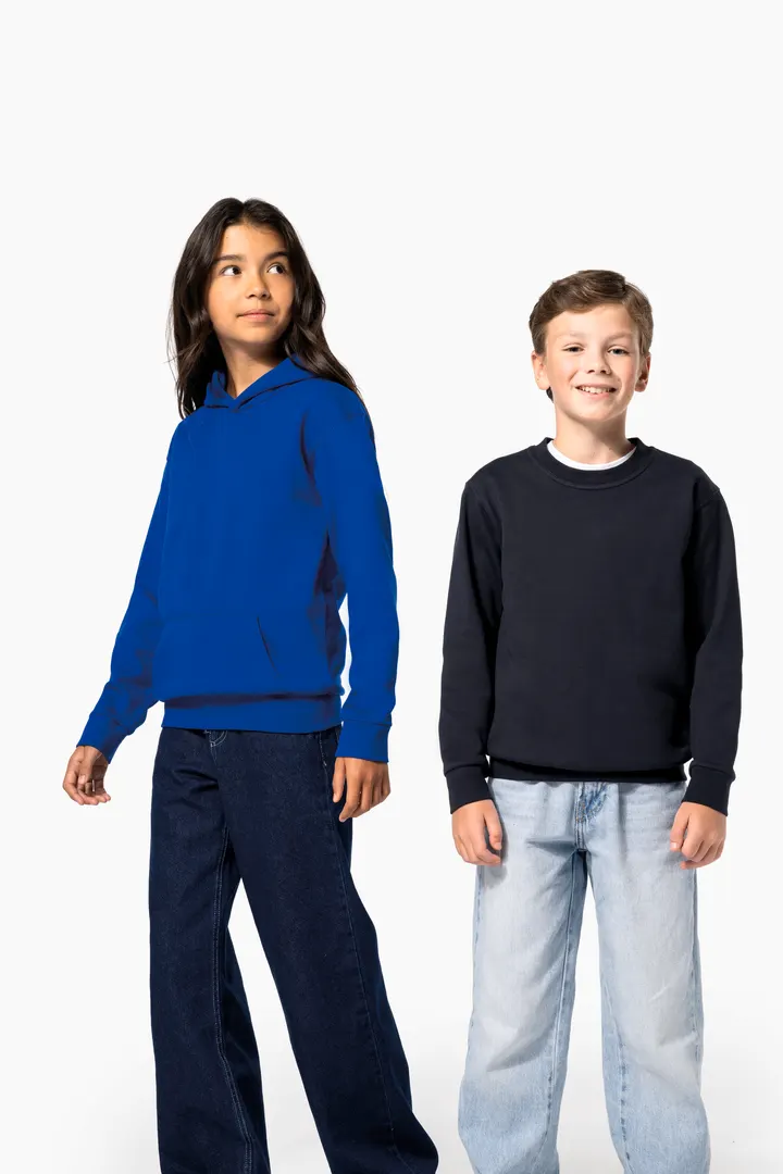 Sweat-shirt recyclé col rond enfant 10