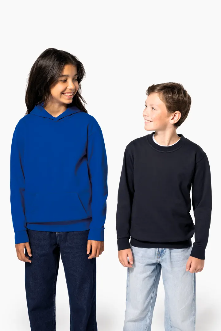 Sweat-shirt recyclé col rond enfant 11