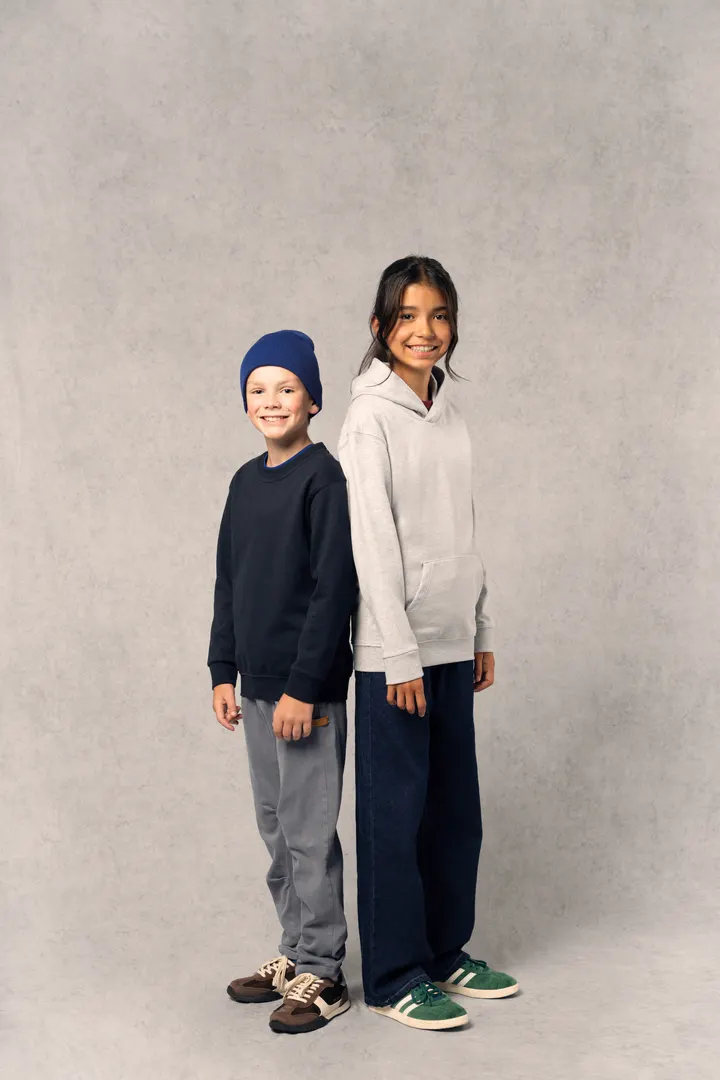Sweat-shirt recyclé zippé à capuche enfant 11