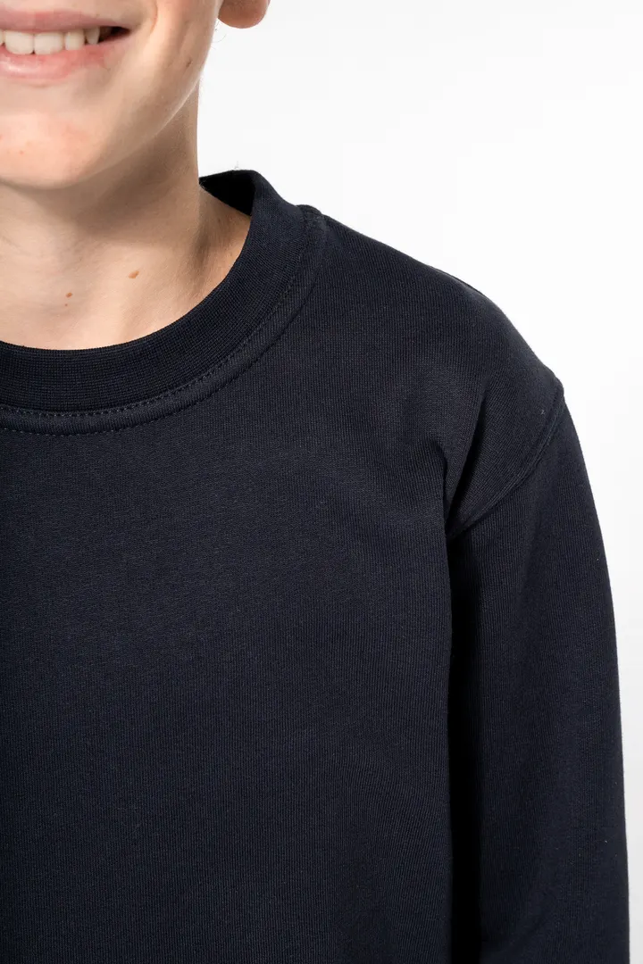Sweat-shirt recyclé col rond enfant 7